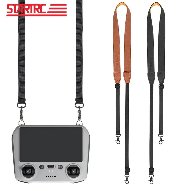 STARTRC DJI RC2 / RC / RC PRO Controller Shoulder Strap Cowhide Neck Lanyard Adjustable Rope