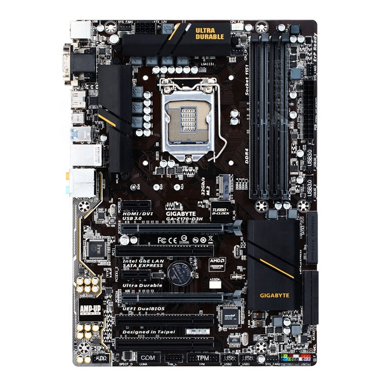 เมนบอร์ด 1151/ GIGABYTE GA-Z170-HD3/ DDR4 รองรับ CPU INTEL GEN6-7