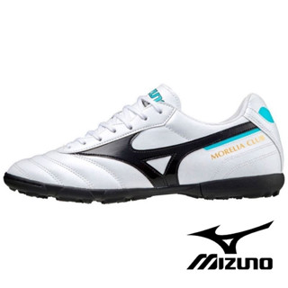 NFshoes รองเท้าฟุตบอล รองเท้าสตั๊ด 100 ปุ่ม ยี่ห้อ Mizuno(มิซูโน่) รุ่น MORELIA PRO P1GA221409 ขาวดำ ของแท้100%