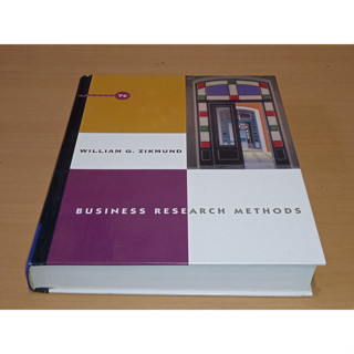 BUSINESS RESEARCH METHODS   by William G. Zikmund