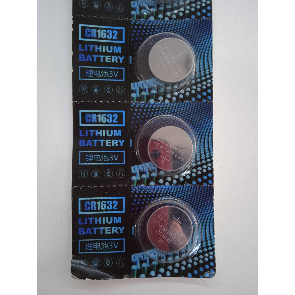 BATTERY CR1632/ถ่านนาฬิกา CR1632/ BATTERY3V/ WATCH BATTERY ถ่านรีโมทย์ แบตเตอรี่นาฬิกา/ถ่านก้อนเล็ก/