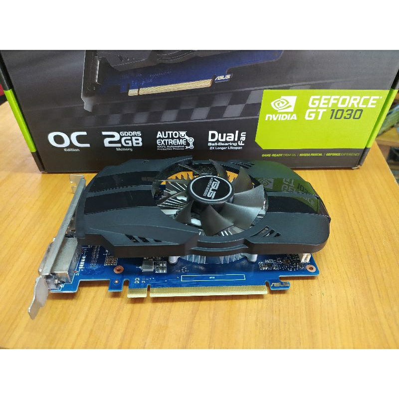 การ์ดจอ GT1030 2GB ASUS  (มือสอง)