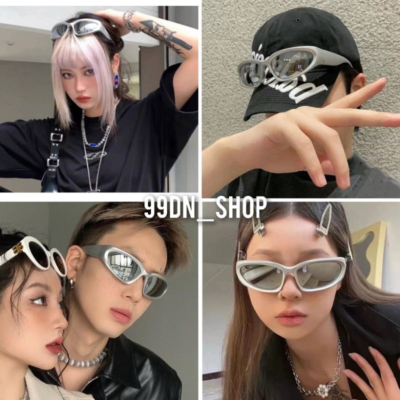 พร้อมส่งจากไทย ✨แว่นกันแดดแฟชั่น ทรงวัยรุ่นอเมริกา แนวสปอร์ต ยอดนิยม สุดฮิต ป้องกันรังสีUV400 รุ่น BLC sport