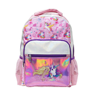 BARBIE Backpack กระเป๋าเป้สะพายหลังบาร์บี้ ขนาด16 นิ้ว  BB23 930