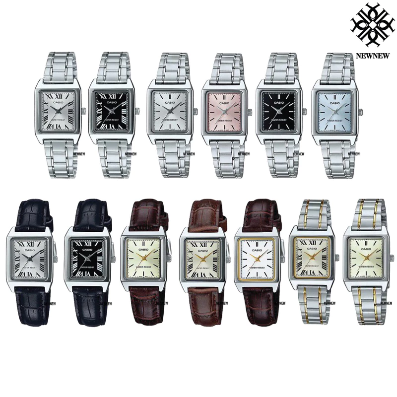 Casio Standard รุ่น LTP-V007D LTP-V007L นาฬิกาผู้หญิง สายสแตนเลส ของแท้ประกันCMG รับประกันศูนย์ 1 ปี