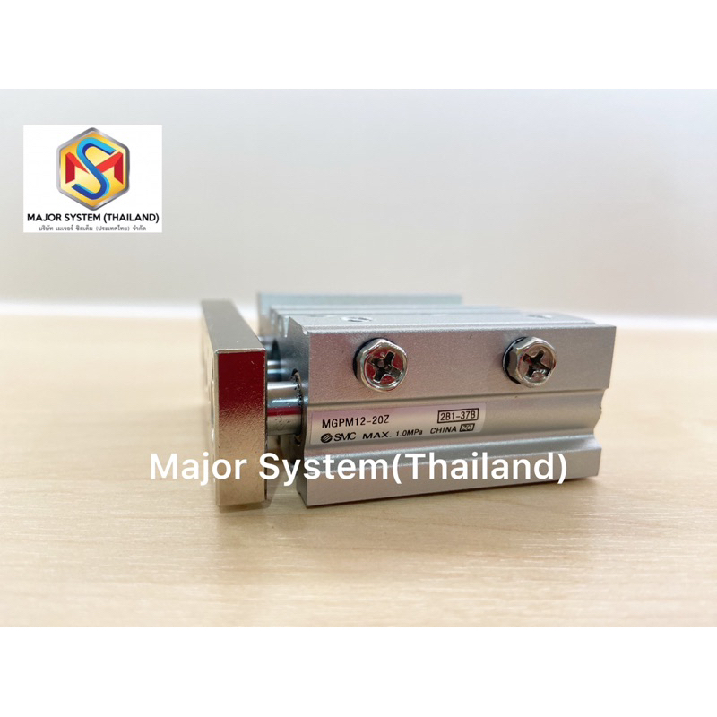 SMC MGPM12-20Z Compact Guide Cylinder กระบอกลมSMC, Air Cylinder SMC จำหน่ายSMC