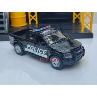 รถโมเดลเหล็ก รถกระบะฟอร์ด 2013 Ford F-150 SVT Raptor SuperCrew Police Scale 1/46