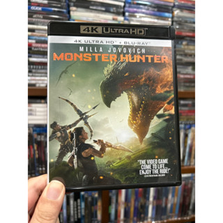 Monster Hunter : 4K Ultra Hd + Blu-ray แท้ เสียงไทย บรรยายไทย