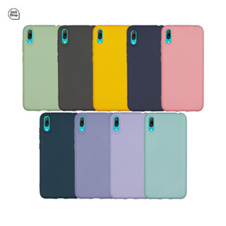 เคส Huawei Y7 2019 Y7 Pro 2019 Y7 Prime 2019 หัวเหว่ย วาย7 2019 เคสซิลิโคนนิ่ม กันกล้อง สีพาสเทล TPU หนา