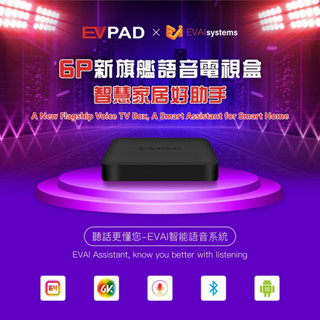 🔥พร้อมส่ง🔥 EVPAD 6S(2/32G) / 6P (4+64G) 6K Smart Android tv box 2021 กล่องทีวีอัจฉริยะ ดูทีวีเสรีได้ทั่วโลก