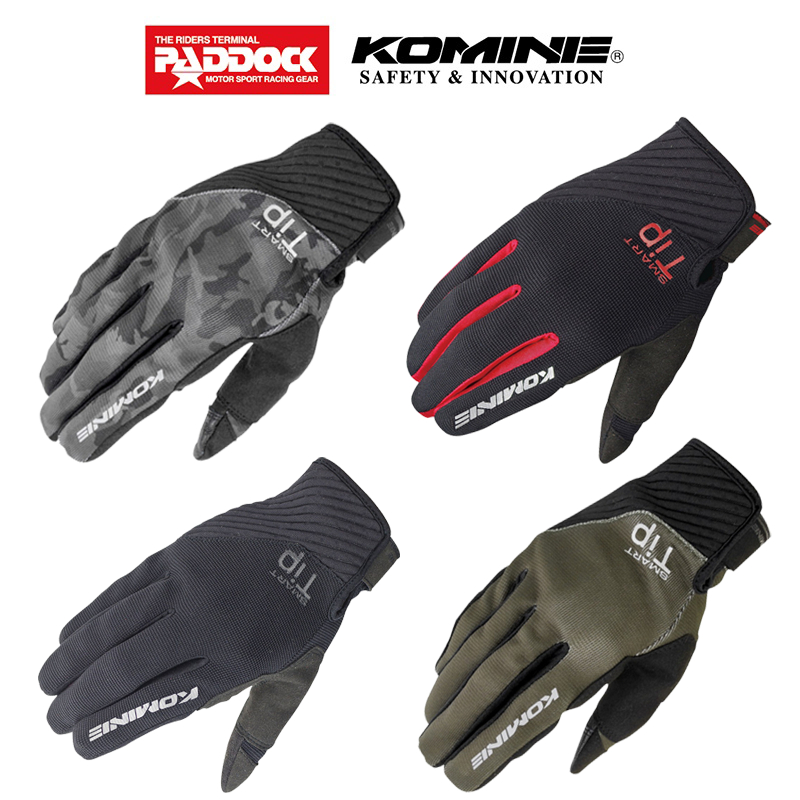 KOMINE ถุงมือ รุ่น GK-185 Stretch M-Gloves-LUCEII *กรุณาอ่านรายละเอียดก่อนสั่ง***