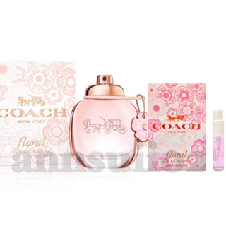 ✅พร้อมส่ง(น้ำหอมแท้100%)เทสเตอร์น้ำหอม coach floral ขนาด2ml