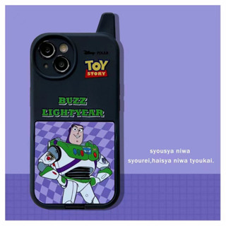 💜ส่งของขวัญ💜เคสไอโฟน 14 Pro Max 13 12 11 เคส for เคสไอโฟน11 Toy Story กระจกเงา โทรศัพท์ปุ่มกด การป้องกันการตก Case