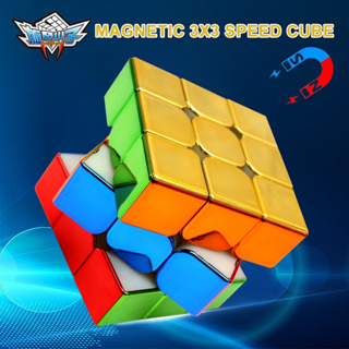 🚚การจัดส่งจากกรุงเทพฯ 3x3/2x2 รูบิค Cube Magnetic Magic Cube ของเล่นลูกบาศก์ไร้สติกเกอร์