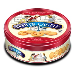 White castle butter cookies คุกกี้ราชวังในตำนาน คุกกี้รสเนย  114 กรัม