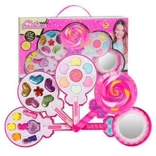 เครื่องสำอาง ชุดแต่งหน้าเด็ก แต่งหน้าได้จริง อมยิ้ม 4ชั้น Fashion Make-up Kids Makeup Set