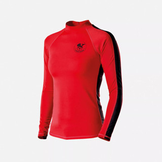 เสื้อดำน้ำแขนยาวสำหรับผู้หญิง Poseidon Rashguard Top Female