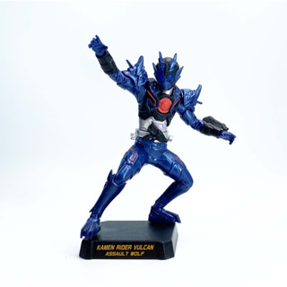 Bandai HG Kamen Rider New Edition Vulcan Assault Wolf Stand กาชาปอง คาเมนไรเดอร์ Masked Rider มด ยืนฐาน 01 Zero One