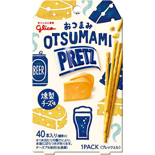 Ezaki Glico Snack Pretz &lt;รสชีสรมควัน&gt; 24g x 28 [ส่งตรงจากญี่ปุ่น]