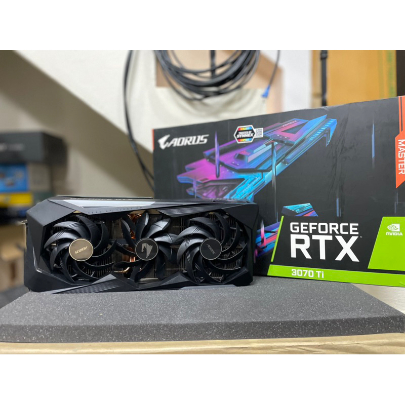 3070Ti/8GB Aorus Master สภาพมือหนึ่ง