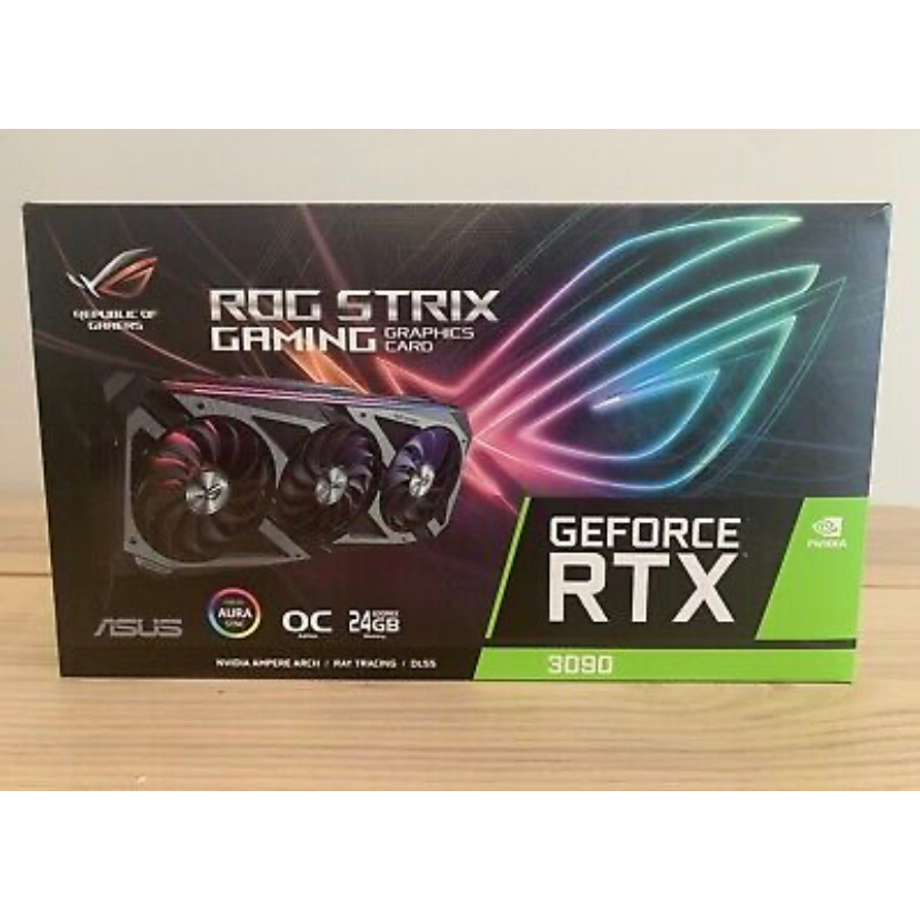 ASUS ROG Strix GeForce RTX 3090 OC 24GB GDDR6X Graphics Card Gaming