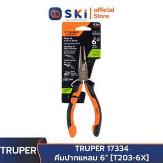 TRUPER 17334 คีมปากแหลม 6" [T203-6X] | SKI OFFICIAL