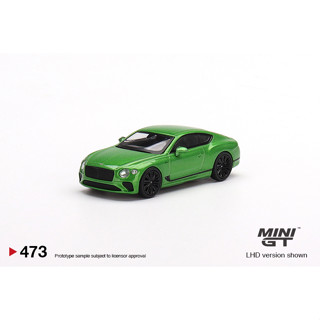 MINI GT 1/64 No.473 Bentley Continental GT Speed 2022 Apple Green RHD MGT00473-R