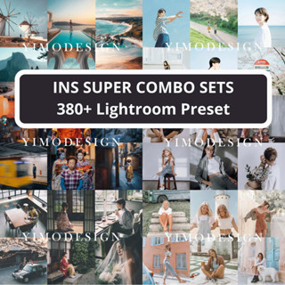 Adobe Lightroom Preset Desktop &amp; Mobile (INS Super Combo Sets 380+ Lightroom Presets)