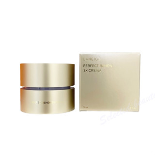 Laneige Perfect Renew 3X Cream 50 ml ครีมบำรุงผิว สูตรต่อต้านริ้วรอย