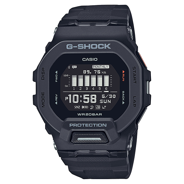 G-Shock นาฬิกาข้อมือ รุ่น GBD-200-1DR ของแท้ รับประกันศูนย์ CMG 1 ปี