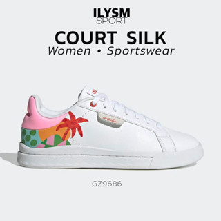 Adidas COURT SILK (Women) รองเท้าลำลอง ผ้าใบหญิง ลิขสิทธิ์แท้!!