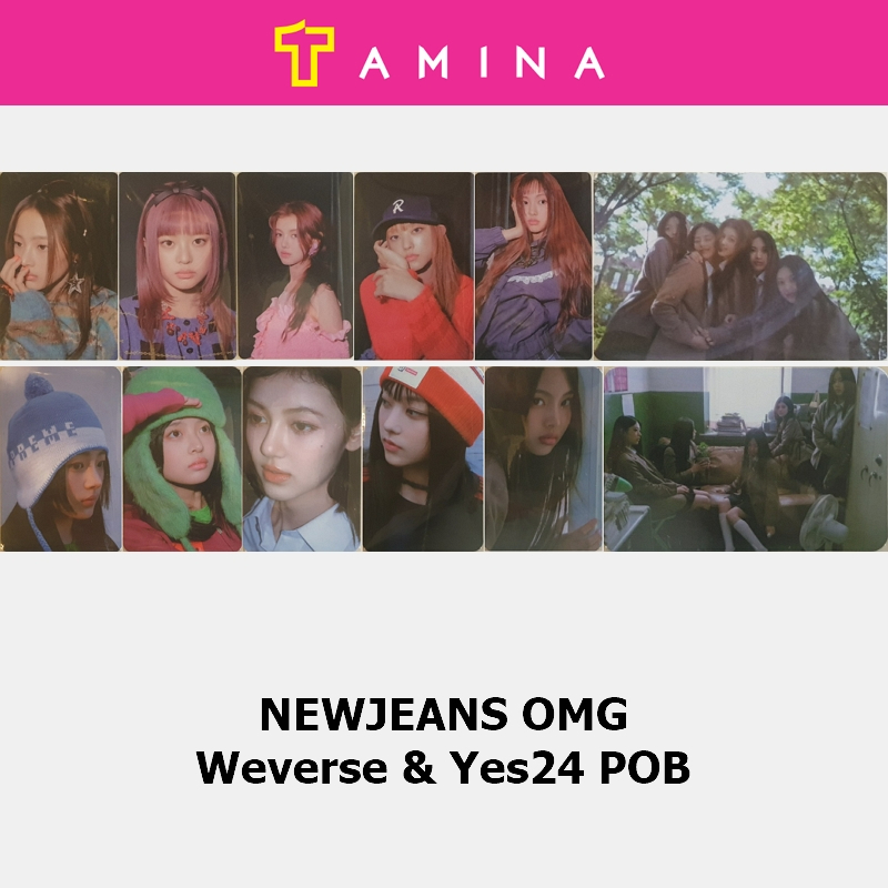 NEWJEANS OMG Weverse & Yes24 POB