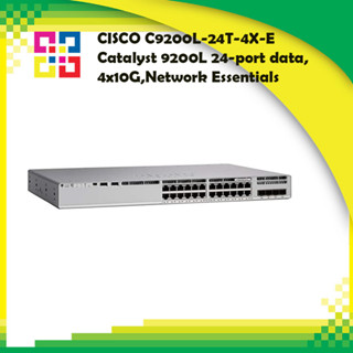 CISCO C9200L-24T-4X-E Catalyst 9200L 24-port data, 4x10G,Network Essentials