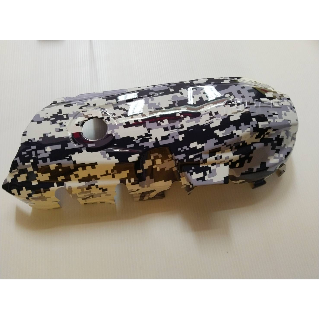 ครอบเครื่องลายทหารสีดำ ZOOMER-X ปี2012-2015 (APK2011340ZC)