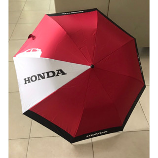 (แท้💯%)Honda ร่มพับ แท้ศูนย์ฮอนด้า เล็กพกพาง่าย ขนาด มาตราฐานร่มพับทั่วไป