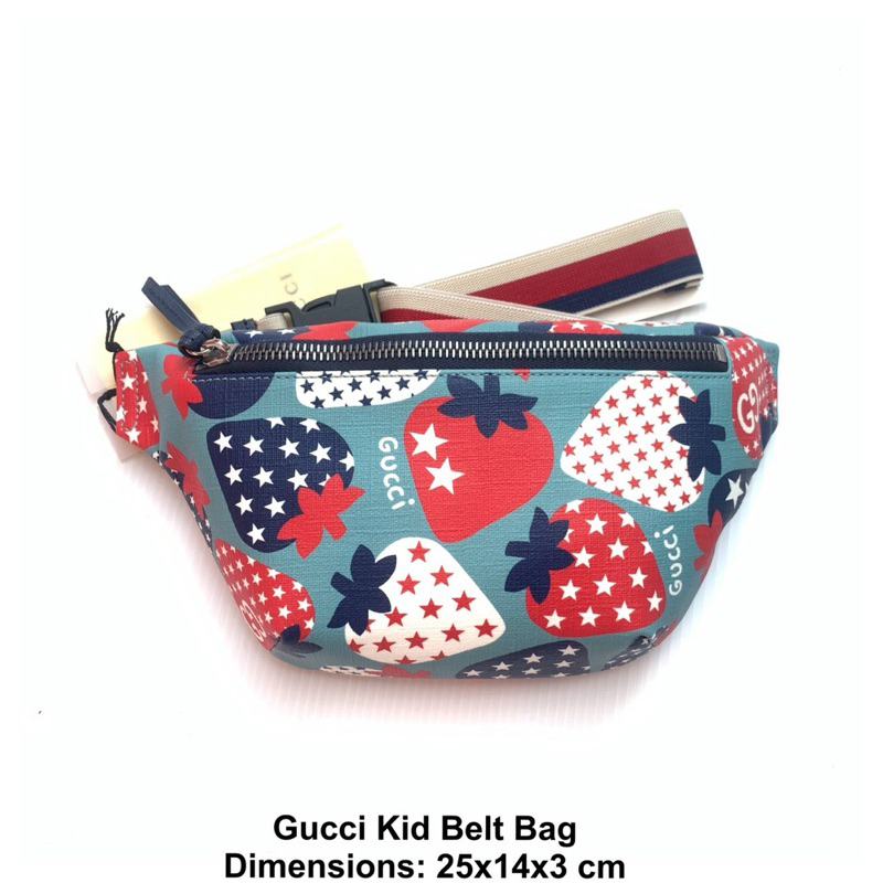 *สอบถามstockก่อนกด Gucci belt bag kids เหมาะสำหรับผู้หญิงรูปร่างเล็ก กระเป๋า กุชชี่ ของแท้ คาดอก คาดเอว