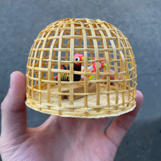 🐓 สุ่มไก่จิ๋ว ตั้งโชว์ ประดับตกแต่งศาล แก้บน 🐓