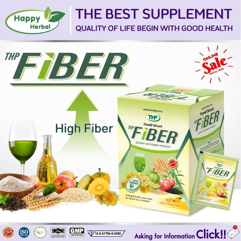 Fiber herbal food Supplement