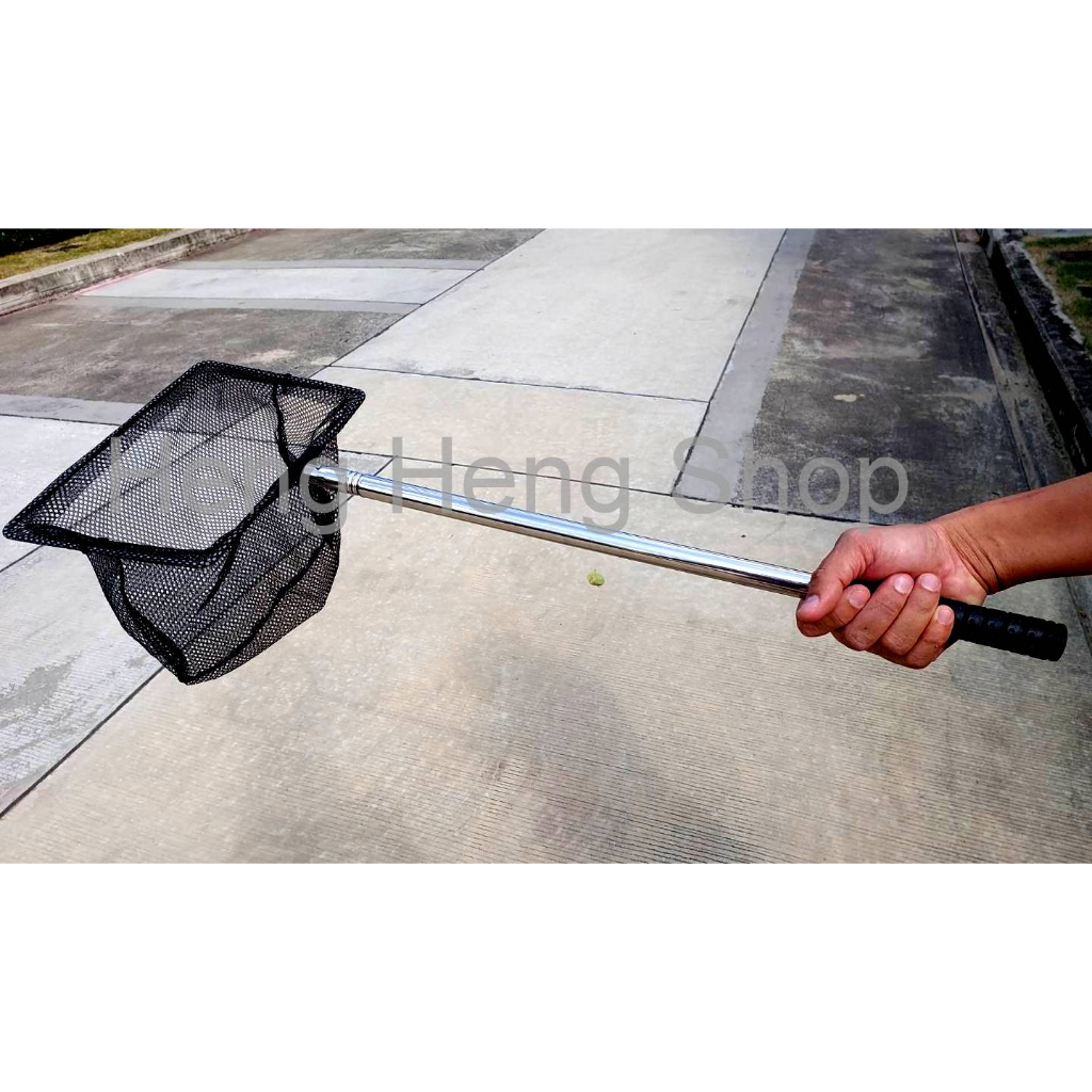 กระชอนตักปลา ขนาด 12 นิ้ว, 14 นิ้ว ( 30.5 เซนติเมตร) ด้ามยาว54เซนติเมตร