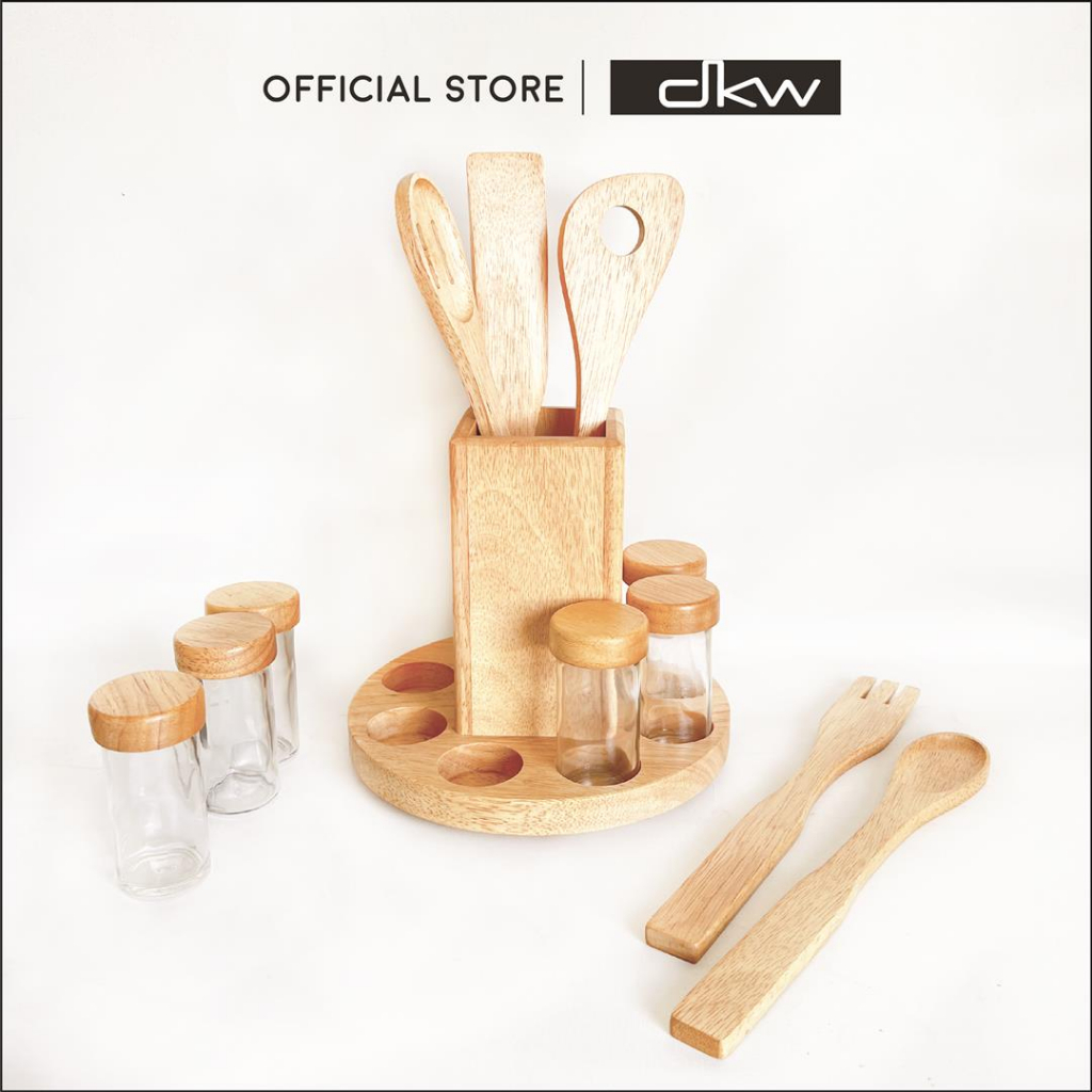 DKW GW-112 ชุดเครื่องครัวไม้พายผสมอาหารยางพาราและขวดเครื่อ รูปที่ 3