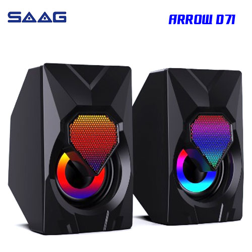 -( spcomputer )-  SPK SAAG ASHI D75 RGB ลำโพง
