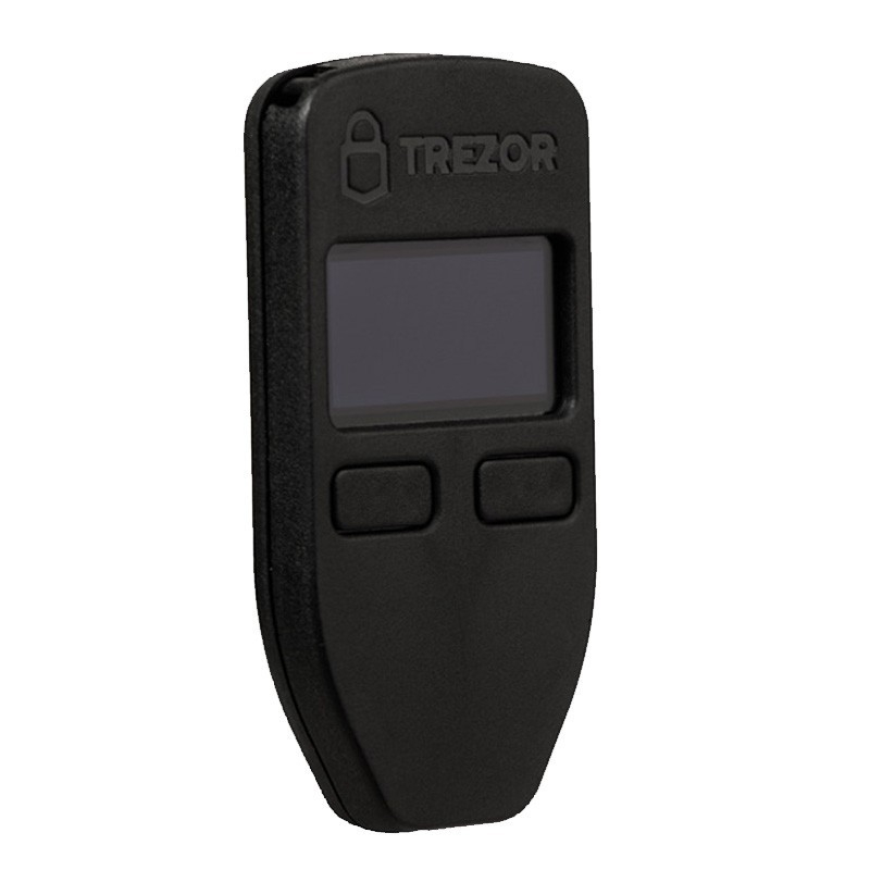 Trezor One (Black) - Thailand Authorized Reseller - กระเป๋า Bitcoin Cryptocurrency Hardware Wallet ราคาพิเศษ