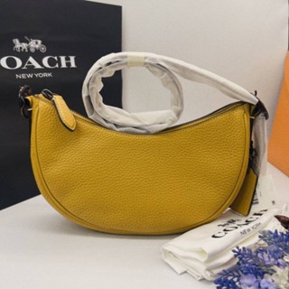 รุ่นใหม่มาใหม่ค่ะ มี 2สี NEW COACH Luna Shoulder Bag Soft pebble leather