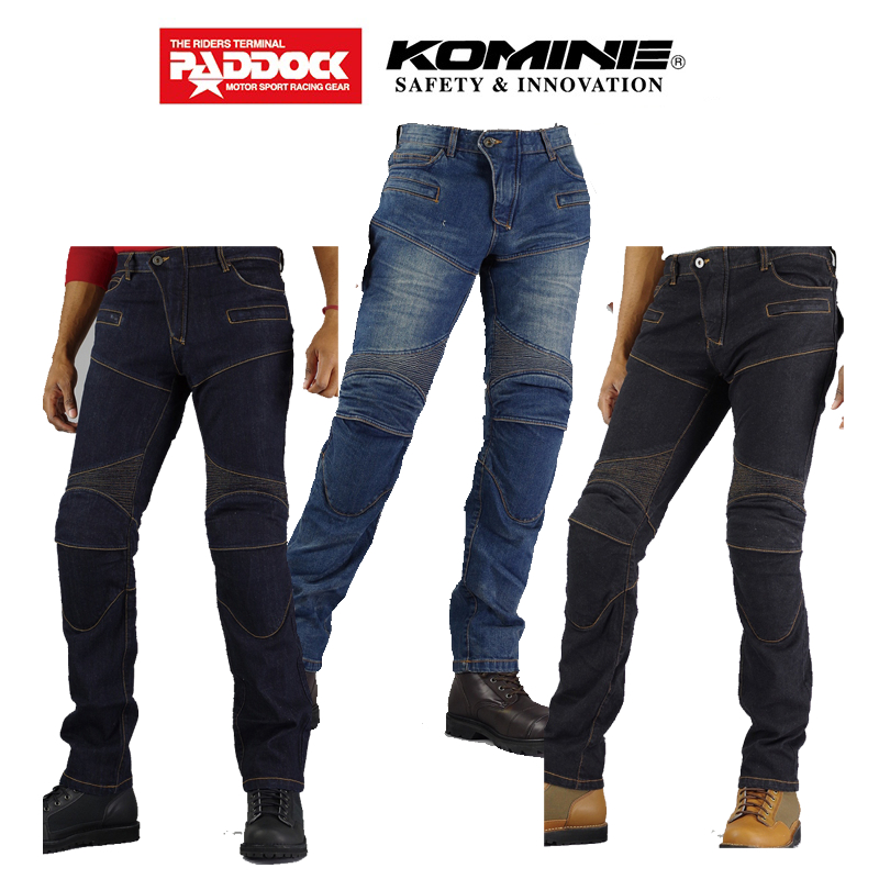 KOMINE กางเกงยีนส์รุ่น PK-718 Super Fit Kevlar*กรุณาอ่านรายละเอียดก่อนสั่งซื้อ*