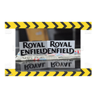 สติ๊กเกอร์ถังน้ำมัน Royal Enfield 650ราคา100฿ได้2ชิ้น