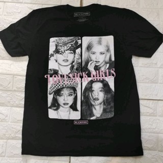 เสื้อยืดวง Black Pink lovesick girls ลิขสิทธิ์แท้