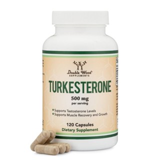 พร้อมส่ง double wood supplements Turkesterone made in usa