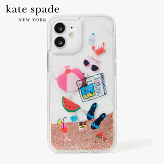 KATE SPADE NEW YORK POOL PARTY LIQUID GLITTER IPHONE 12 MINI CASE 8AR00224 เคสไอโฟน