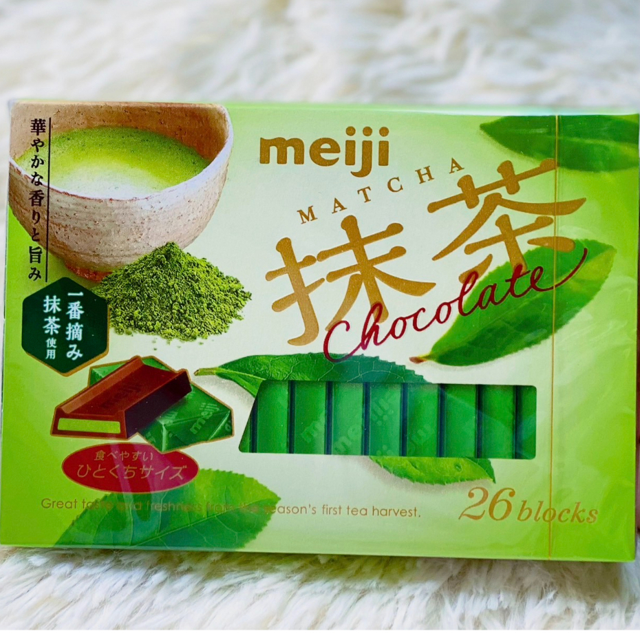 🔥HOT🔥 Meiji Chocolate Bar ช็อคโกแลตแท้ อัดแท่ง ตราเมจิ ขนมนำเข้าจากญี่ปุ่น ขนาด 120 กรัม