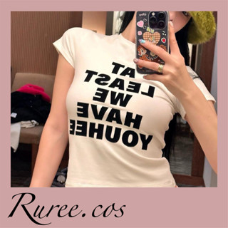 [พร้อมส่ง/ของแท้] Youhee - Lettering Tshirt